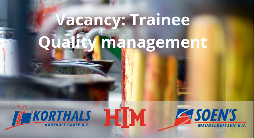 Vacancy: Trainee Quality management